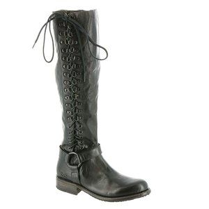 Bed Stu Burnley Knee-high Corset Boots 8.5 Womens